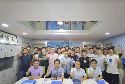 跑不累，輸得起，贏得了-朱清波董事長一行慰問駐外員工